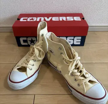 컨버스 화이트 아이보리 26.5cm 새상품급