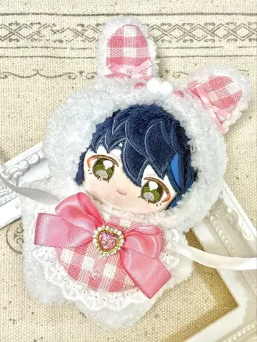 봉제인형 의류 인형옷 이츠누이 10~12cm 토끼 핑크