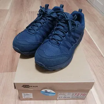 ATHREAM 7270 네이비 27.0cm 아웃도어 신발 중고품
