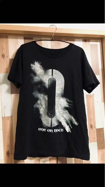 ONE OK ROCK 원오크 공식 T셔츠 BLACK