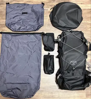 퍼고웍스 CARGO 55 백팩 블랙 55L