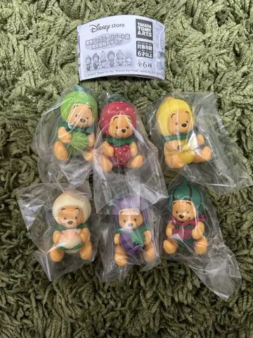 디즈니 스토어 도쿄 디즈니 리조트점 한정판 푸우 가챠 컴프