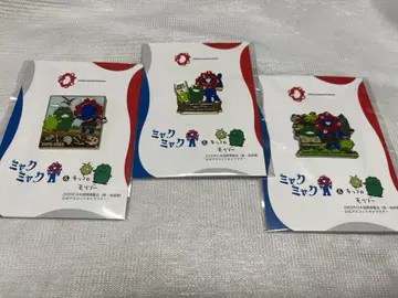 오사카 간사이 만박 미야쿠미야쿠 & 모리조 키키로 핀 배지 3종 세트
