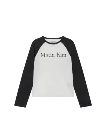 [ 새상품급 ] Matin Kim 래글런 긴팔 티셔츠