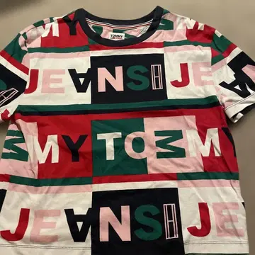 TOMMY JEANS 알파벳 T셔츠