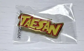 BOYNEXTDOOR TAESAN 회장 한정판 캡슐 토이 테산 핑 배지