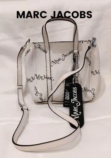 MARC JACOBS 로고 미니 토트백