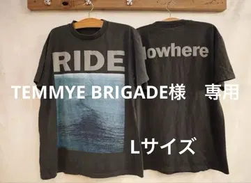 RIDE & oasis 그래픽 티셔츠