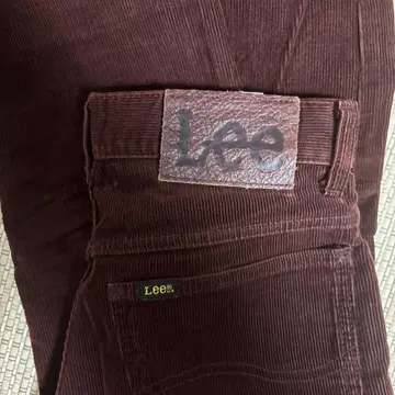 [ Lee ] 코듀로이 팬츠 버건디
