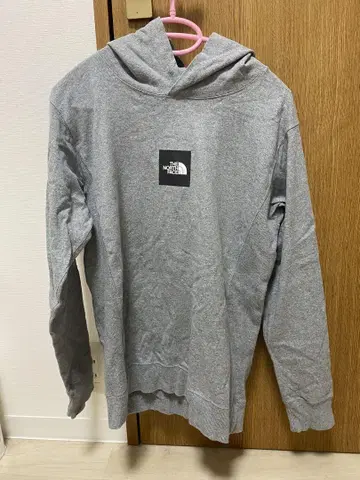 THE NORTH FACE 그레이 후드 부착 후드티