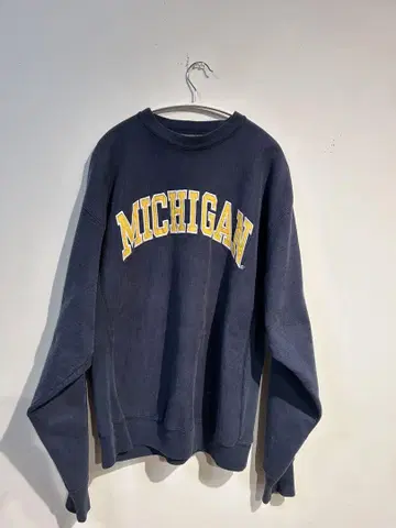 MICHIGAN 로고 트레이닝복 XL 네이비