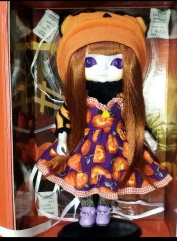 복수 인형 toffee 토피 Pumpkin 인형 작가 베어