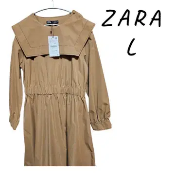 [ 새상품 ] ZARA 세일러 카라 셔츠 원피스