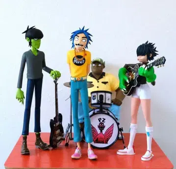 Gorillaz 4체 SUPERPLASTIC 피규어 세트
