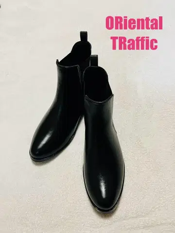 미사용 ORiental TRaffic 레인부츠 L 블랙 익명 배송