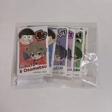 시쿠포니 오소마츠 6쌍둥이 콜라보 스티커 세트
