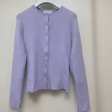 CLIFORD 라벤더 긴팔 가디건