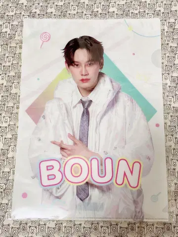 [ 미사용 새상품 ] GMM BOUN 클리어 파일
