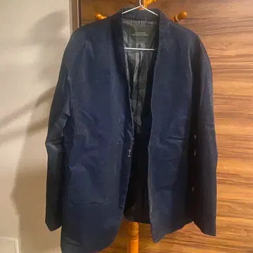 네이비 테일러드 자켓