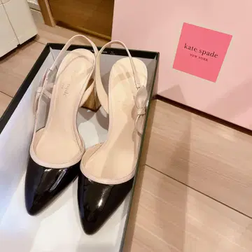 9/25까지! kate spade 블랙 슬링백 하이힐
