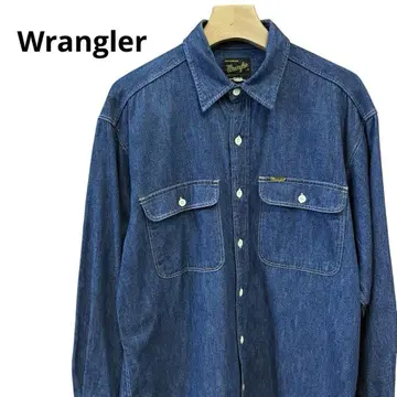 Wrangler 랭글러 긴팔 데님 셔츠