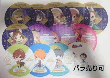 데레스테 SideM 애니메이트 카페 코스터 세트 판매
