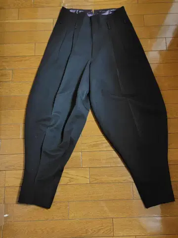 파리파리의 무릎본 블랙 변형형 학생 바지 불량 아이템 초와이드 본탄