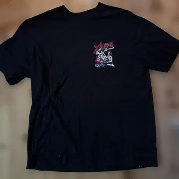 XLARGE 그래픽 T셔츠 구제 의류