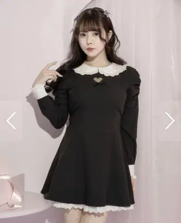 pium 하트 오픈 마루카라 원피스