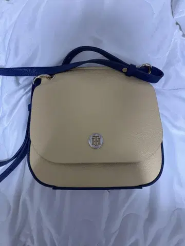 Tommy Hilfiger 숄더백 베이지 네이비