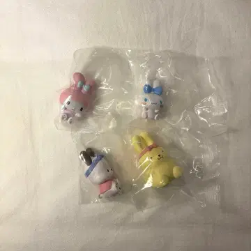 산리오 가챠 키리토끼 우사하나 외 세트