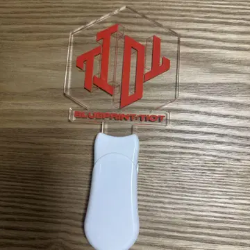 BLUEPRINT: TIOT 빨간색 아크릴 응원봉