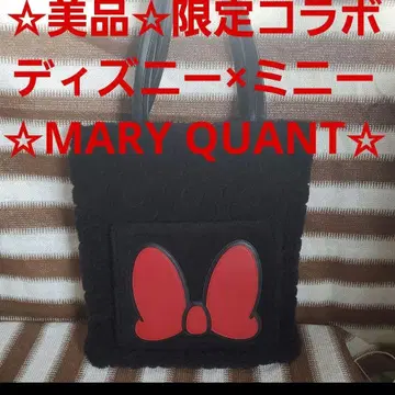 새상품급 콜라보 한정판 MARYQUANT MinnieDisney 숄더.