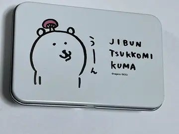 농담곰 캔 (버섯 패턴)