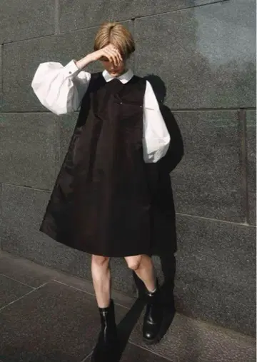 나일론 슬리브리스 OP BLACK ellie