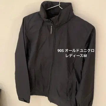 새상품급 & 레어 90s 올드 유니클로 블랙 마운틴 후드티 바람막이