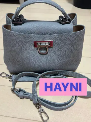 [얼룩 있음] HAYNI 천연 가죽 미니 숄더백 베이비 마로에