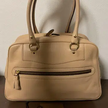 개점 세일 사용 수일 새상품급 J&M DAVIDSON 가죽 로고 백 2