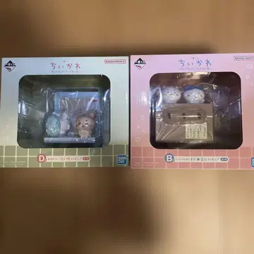 치이카와 피규어 2개 세트 반다이