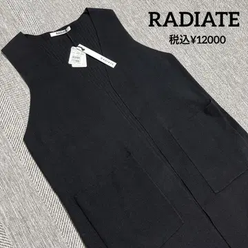야마다야 RADIATE 노카라 니트 베스트 미사용 새상품