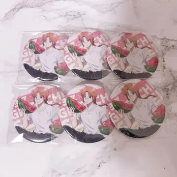 은혼 긴파치 선생님 카무이 여름 음식 캔뱃지
