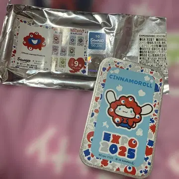 시크릿 슬라이드 캔 시나모롤 산리오 미야쿠미야쿠 오사카 엑스포