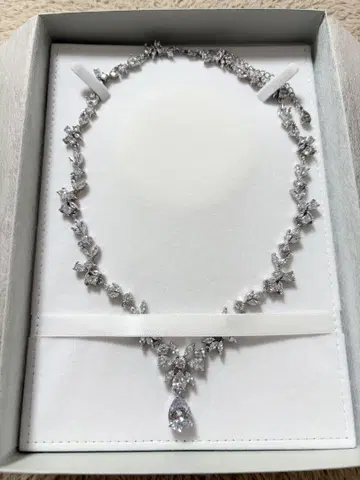STELLA BRIDAL 크리스탈 목걸이