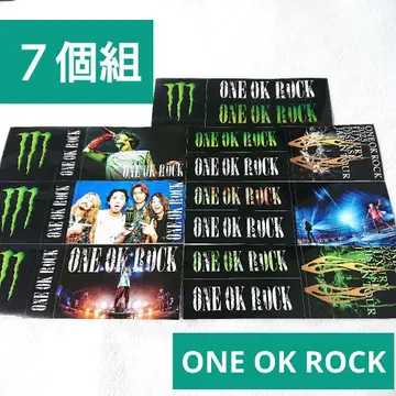 ONE OK ROCK 스티커 7개 세트 원오크 몬스터 에너지