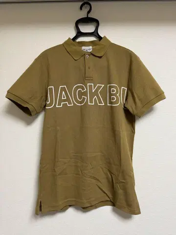 Jack Bunny!! 브라운 피케 셔츠 사이즈 6
