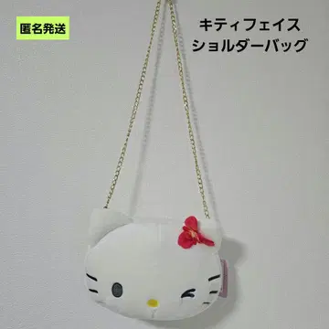 [ 익명 ] 산리오 헬로키티 페이스 숄더백 헤이세이 코갸루