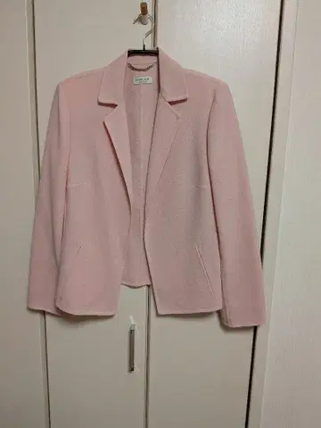 Agnona 직물 핑크 수트