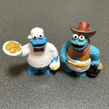 세서미 스트릿 쿠키 몬스터 피규어 입상