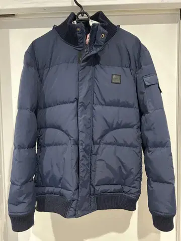 LACOSTE 네이비 다운 자켓