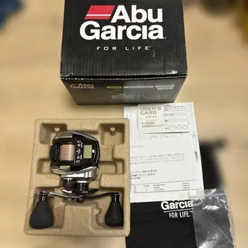 Abu Garcia 오른손잡이용 더블 핸들 하이 기어